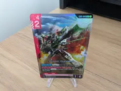 GUNDAM TCG CARD GAME BUSTER GUNDAM GD01-046 LR HOLO FOIL ENGLISH NEWTYPE RISING - Image 3