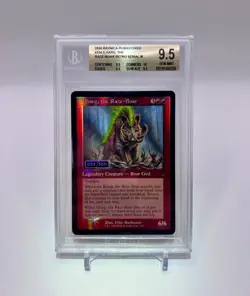 MtG Ravnica Remastered Serialized Ilharg, the Raze-Boar BGS 9.5 Q+ Pop 4 #065 - Image 1