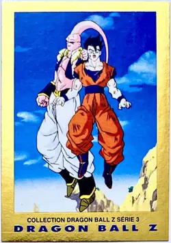Dragon Ball Z GOLD Trading Card Son Gohan Super Boo 62 Series 3 1989 Bird Studio - Image 1