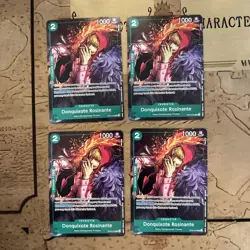 OP05-030 Donquixote Rosinante Welcome Pack One Piece Card ENG X4 - Image 2