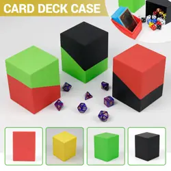 PP Trading Card Storage Deck Box Case Fits 100+Card Holder For Sports Game Cards - Image 1