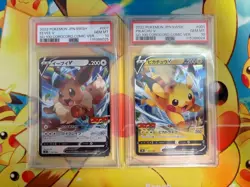 PSA10 001/024 Pikachu V 007/024 Eevee V Start Deck 100 Pokemon card game Set - Image 1