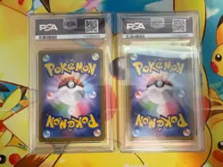 PSA10 001/024 Pikachu V 007/024 Eevee V Start Deck 100 Pokemon card game Set - Image 2