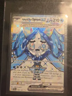 Wellspring Mask Ogerpon EX Holo Pokemon TCG Card 194/167 Twilight Masquerade NM - Image 1