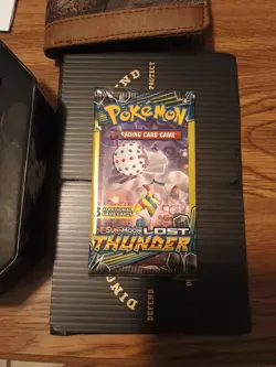 Pokemon Sun&Moon Lost Thunder 3 Card Booster Pack Sealed Unweighed & Untampered. - Image 2
