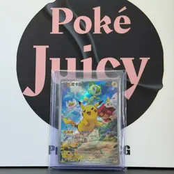 Pokemon TCG S-Chinese Pikachu 004/SV-P Scarlet & Violet Promo Card HM 2025 - Image 1