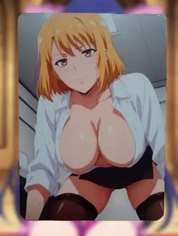 Cha Hae-in Solo Leveling Anime Waifu Sexy Goddess Doujin Lewd Hentai Card - Image 1