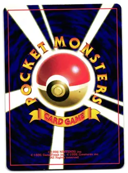 MISTY'S TENTACOOL NO. 072 - NM - COROCORO PROMO JAPANESE POKEMON CARD - Image 2