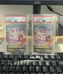 PSA10 Pokemon TCG S-Chinese Sylveon VMAX 171/132 CS4aC HR Holo Alt Art Card - Image 1
