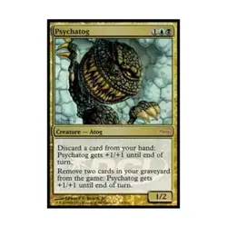 WOTC MtG Magic Player Reward Promos Psychatog (P) (Foil) EX - Image 1