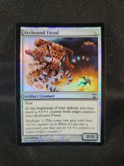 Arcbound Fiend FOIL Darksteel NM Artifact Uncommon MAGIC MTG See Detailed Pics - Image 1