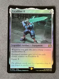 MTG - Excalibur II - FOIL - Final Fantasy - FIN 0257 - M/NM - Image 2
