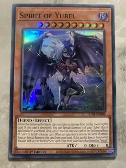 Yugioh - Spirit of Yubel - PHNI-EN001 - Super Rare 1st Edition - Image 1