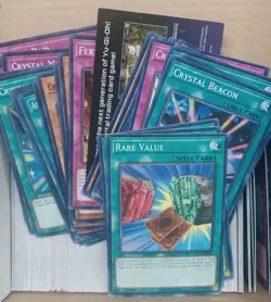 Yu-Gi-Oh Bulk Lot ~400+ YuGiOh Cards - Various Crystal Set All NM+ - Image 2