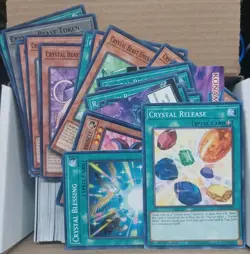 Yu-Gi-Oh Bulk Lot ~400+ YuGiOh Cards - Various Crystal Set All NM+ - Image 4