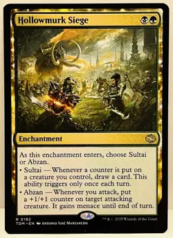 Hollowmurk Siege -#192-MTG-Tarkir: Dragonstorm Regular-LP - Image 1