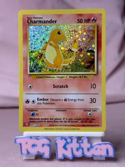 Charmander - CLC - 001/034 - Holo - Pokemon Trading Card Game Classic TCGKITTEN - Image 1