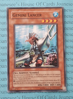 PTDN-EN025 Gemini Lancer Yu-Gi-Oh Card Unl - Image 1