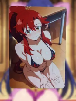 Yoko Littner Gurren Lagann Anime Waifu Sexy Goddess Doujin Lewd Hentai Card - Image 1
