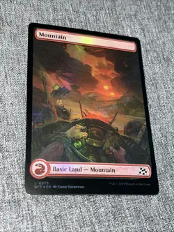Mountain (0275) - 275 / Land / English / Near Mint MTG DFT / Foil - Image 1