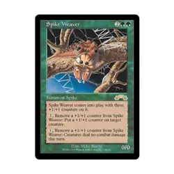 WOTC MtG Exodus Spike Weaver (R) EX - Image 1