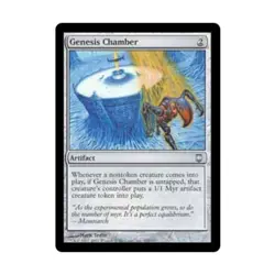 WOTC MtG Darksteel Genesis Chamber (U) (Foil) VG - Image 1