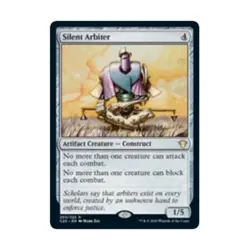WOTC MtG Commander 2020 Silent Arbiter (R) NM - Image 1