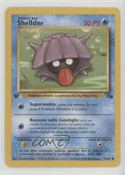 Shellder Italian Pokemon Fossil #54 1999 15fy - Image 1