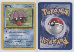 Shellder Italian Pokemon Fossil #54 1999 15fy - Image 3