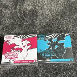 Pokemon TCG Black Bolt & White Flare Elite Trainer Box (ETB) - Brand New Sealed - Image 1