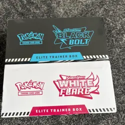 Pokemon TCG Black Bolt & White Flare Elite Trainer Box (ETB) - Brand New Sealed - Image 2