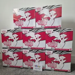 x8 Pokemon TCG White Flare ETB Elite Trainer Box BRAND NEW & SEALED ✅ - Image 1