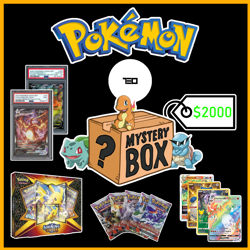 Pokemon $2000 Mystery Box - Graded Cards, Booster Packs, Sealed Products 🌟🎁 - Image 1
