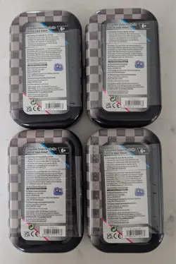 Pokemon Black Bolt & White Flare Unova Mini Tin - Set of 4 - Sealed Brand New - Image 2