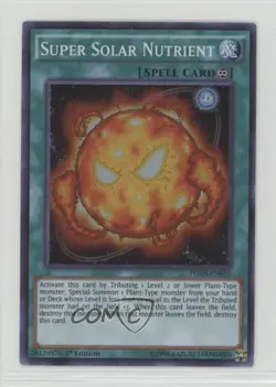 Super Rare - Solar Nutrient 1st Ed. YuGiOh Fusion Enforcers #FUEN-EN055 0w6 - Image 1