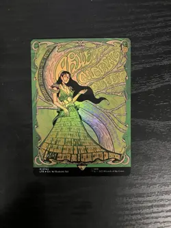 Arwen Mortal Queen Borderless Poster Foil LTR MTG - Image 1