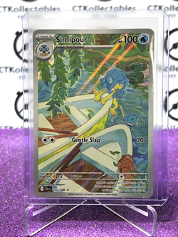 SIMIPOUR RARE SCARLET & VIOLET BLACK BOLT #102/086* POKEMON CARD 2025 - Image 1