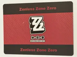PIPER WHEEL USR JQL-USR-014 Zenless Zone Zero ZZZ Anime Collectible Card - Image 2