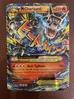 Mega M Charizard EX 12/83 Pokemon Card Generations Ultra Rare Holo Full Art - Image 1