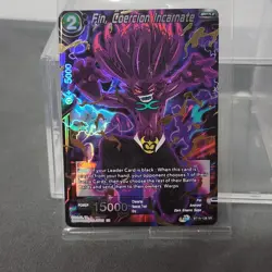 Dragonball Z Saiyan Showdown Fin Coercion Incarnate Holo Promo Trading Card - Image 2