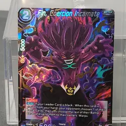 Dragonball Z Saiyan Showdown Fin Coercion Incarnate Holo Promo Trading Card - Image 5