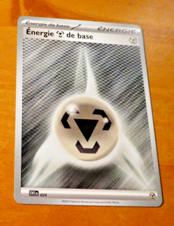 POKEMON FOUDRE NOIRE CARD CARTE ENERGIE METAL SVE 024 BLK EV10.5 FR MINT 2025 - Image 1