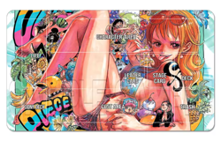 One Piece Card Game CCG TCG Nami playmat Vol Opcg Pad Bikini Custom - Image 1