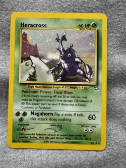 Heracross 6/111 | Neo Genesis | Holo Pokemon Card NM-MINT - Image 1