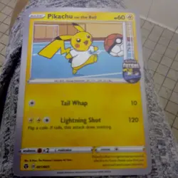Pikachu On The Ball 001/005 - Pokemon FA Futsal UK Exclusive Promo Card - SEALED - Image 1