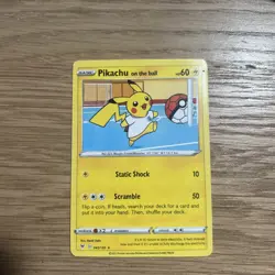 Pikachu On The Ball 001/005 - Pokemon FA Futsal UK Exclusive Promo Card - SEALED - Image 1