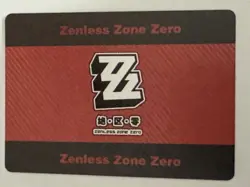 ZHU YUAN USR JQL-USR-008 Zenless Zone Zero ZZZ Anime Collectible Card - Image 2