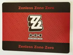 ASABA HARUMASA USR JQL-USR-007 Zenless Zone Zero ZZZ Anime Collectible Card - Image 2