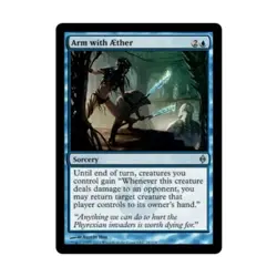 WOTC MtG New Phyrexia Arm with Aether (U) (x4) NM - Image 1