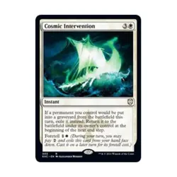 WOTC MtG Commander: Kaldheim Cosmic Intervention (R) NM - Image 1